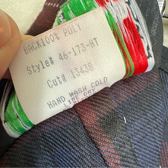 Lip Service Y2K vintage mini plaid skirt goth H - Picture 10 of 10